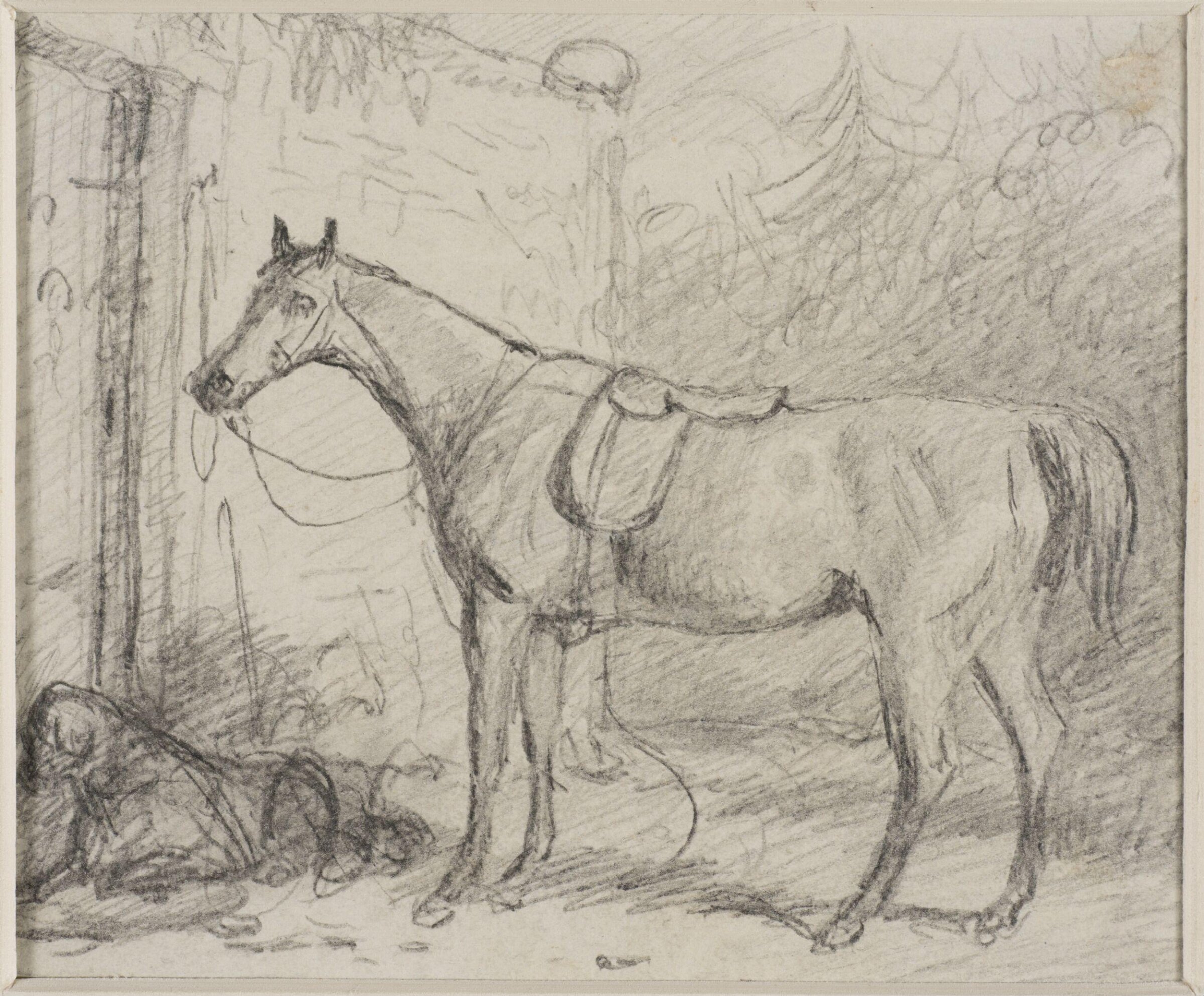 Drawing, Thomas Woodward, ca. 1820-1852