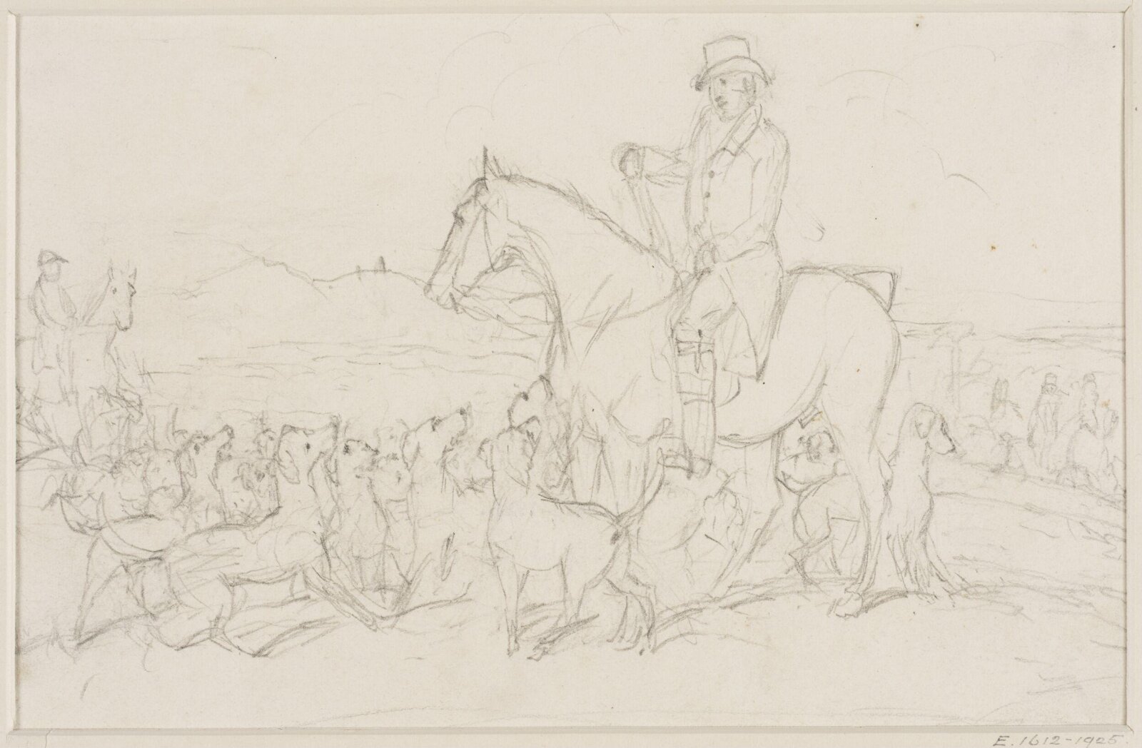 Drawing, Thomas Woodward, ca. 1820-1852