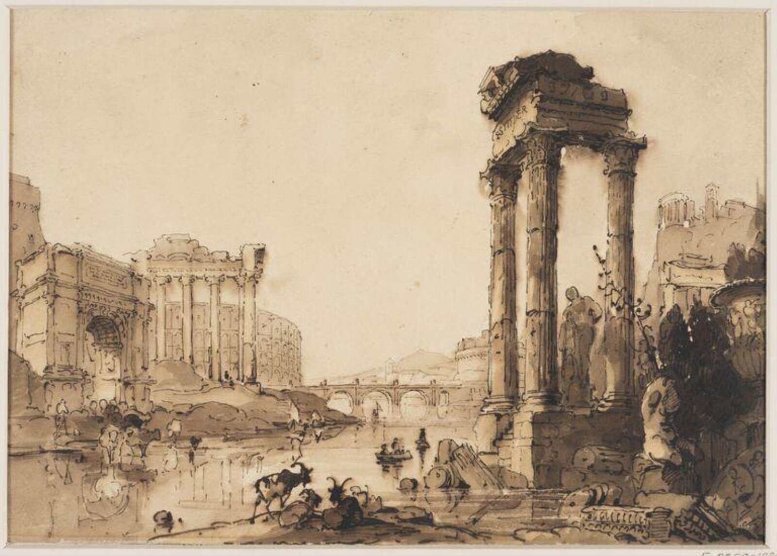 Drawing, Thomas Peploe Wood, c. 1837 - 1845