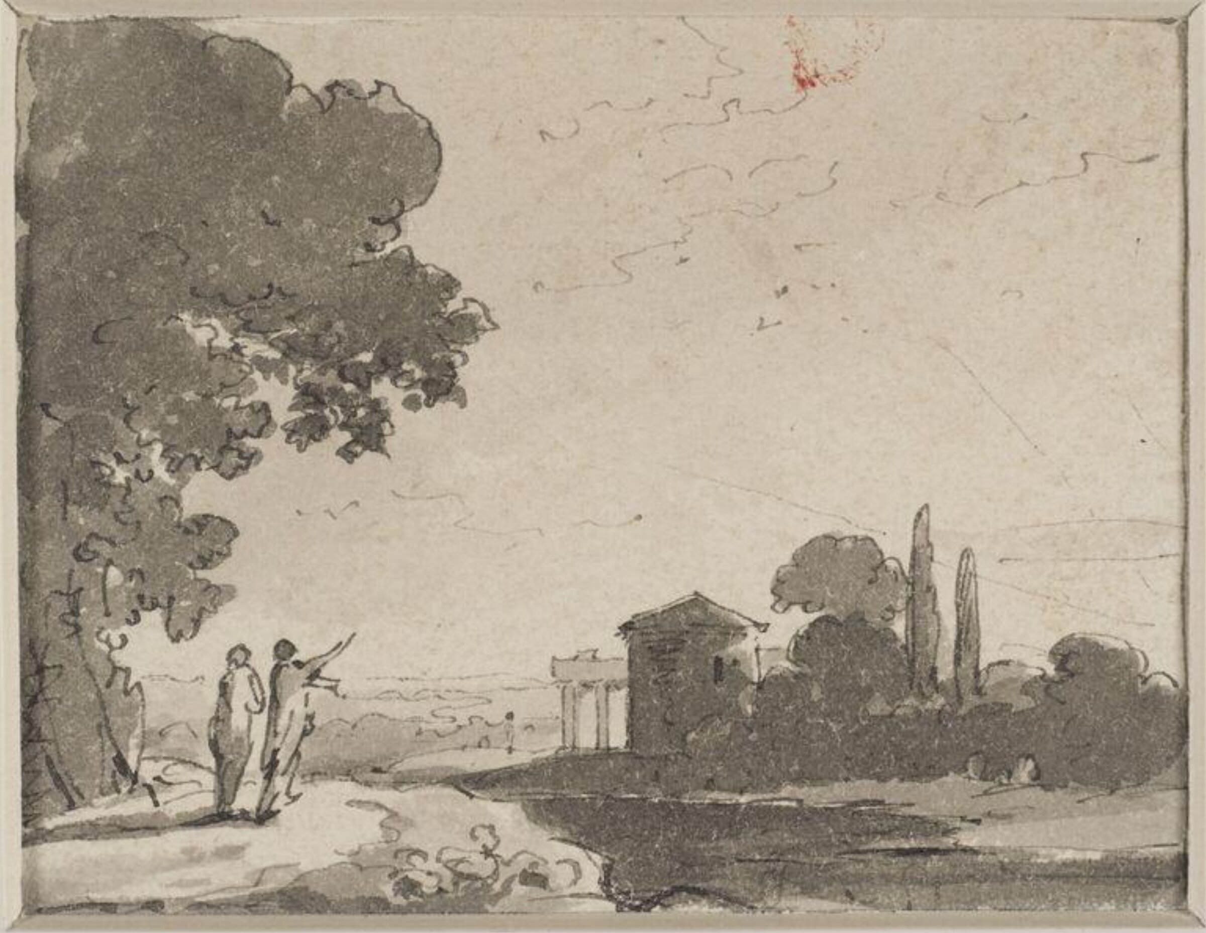 Drawing, Thomas Peploe Wood, c. 1837 - 1845