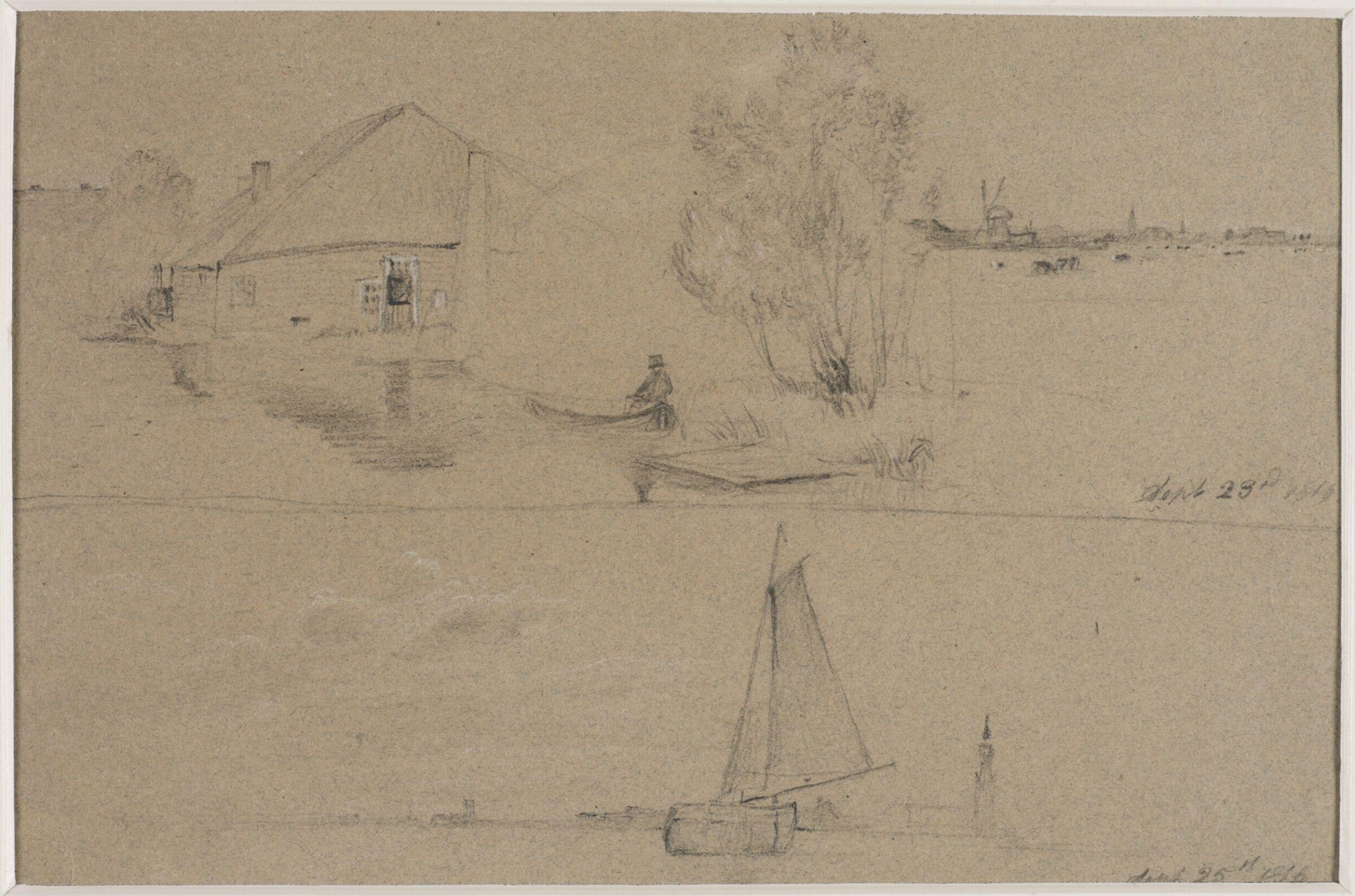 Drawing, David Wilkie, 1816