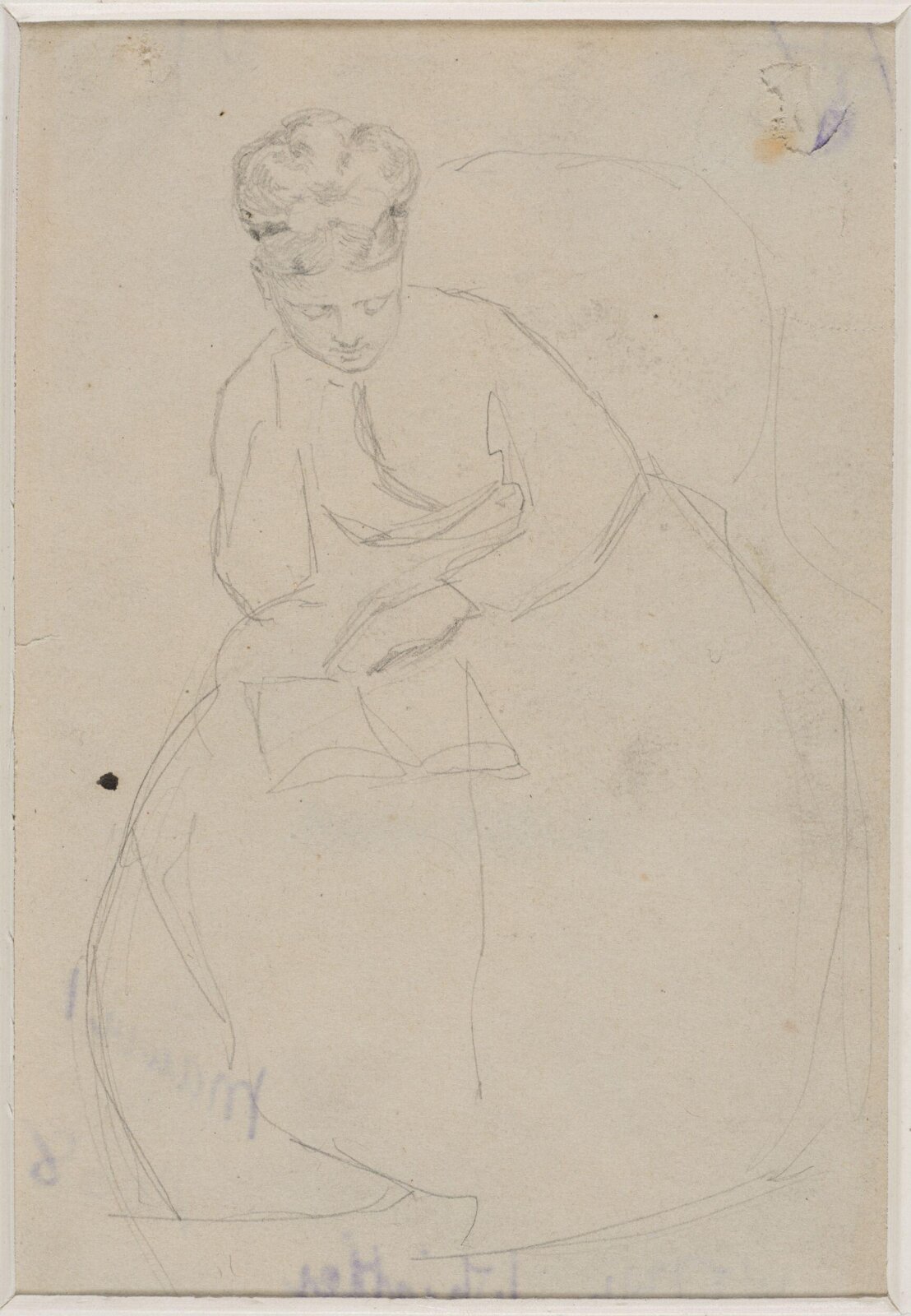 Drawing, Whistler, circa 1860-1903