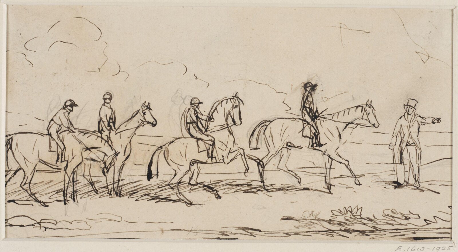 Drawing, Thomas Woodward, ca. 1820-1852