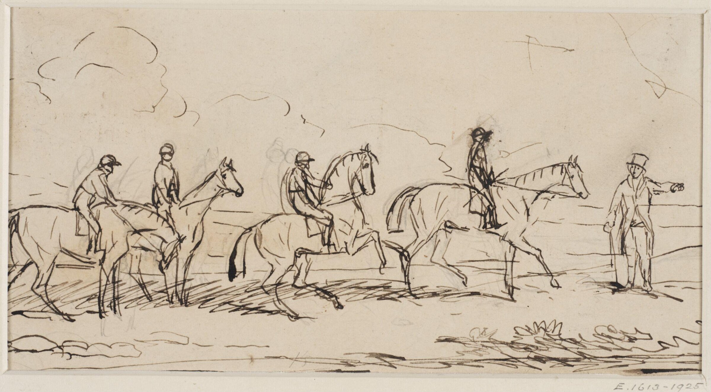 Drawing, Thomas Woodward, ca. 1820-1852