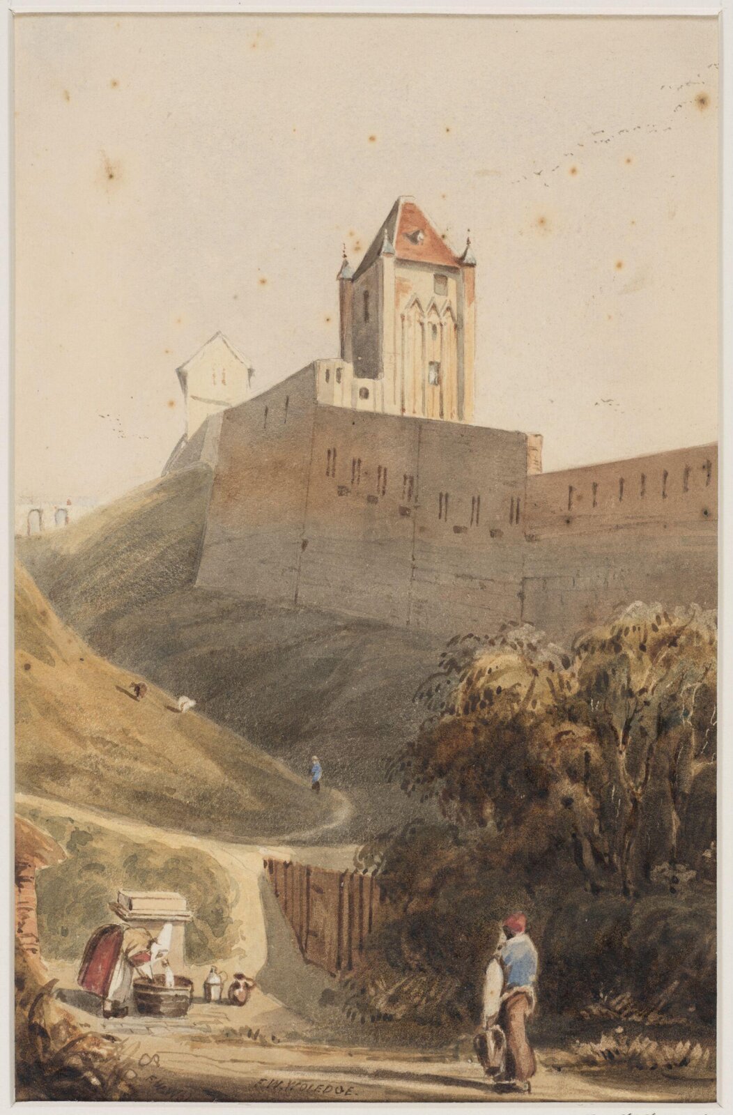 Drawing, Frederick William Woledge, c. 1840-1895