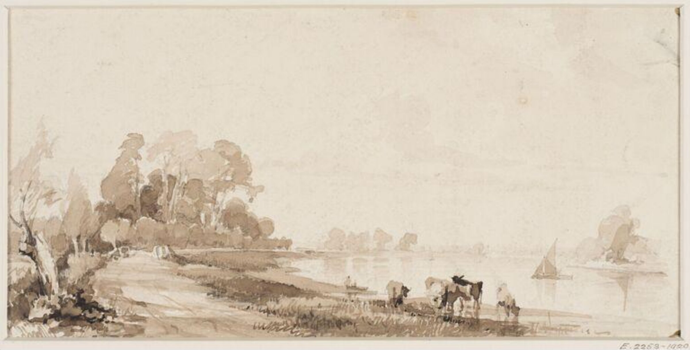 Drawing, Thomas Peploe Wood, c. 1837 - 1845