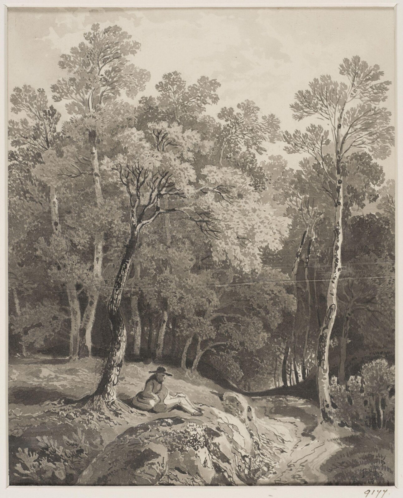 Drawing, Rodolphe Töpffer, 1843