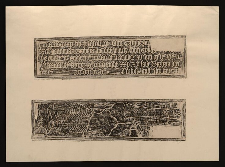 Brass Rubbing V&A Explore The Collections