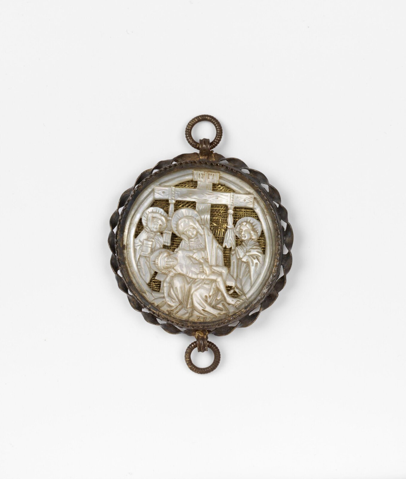 Virgin with the dead Christ, ca. 1400