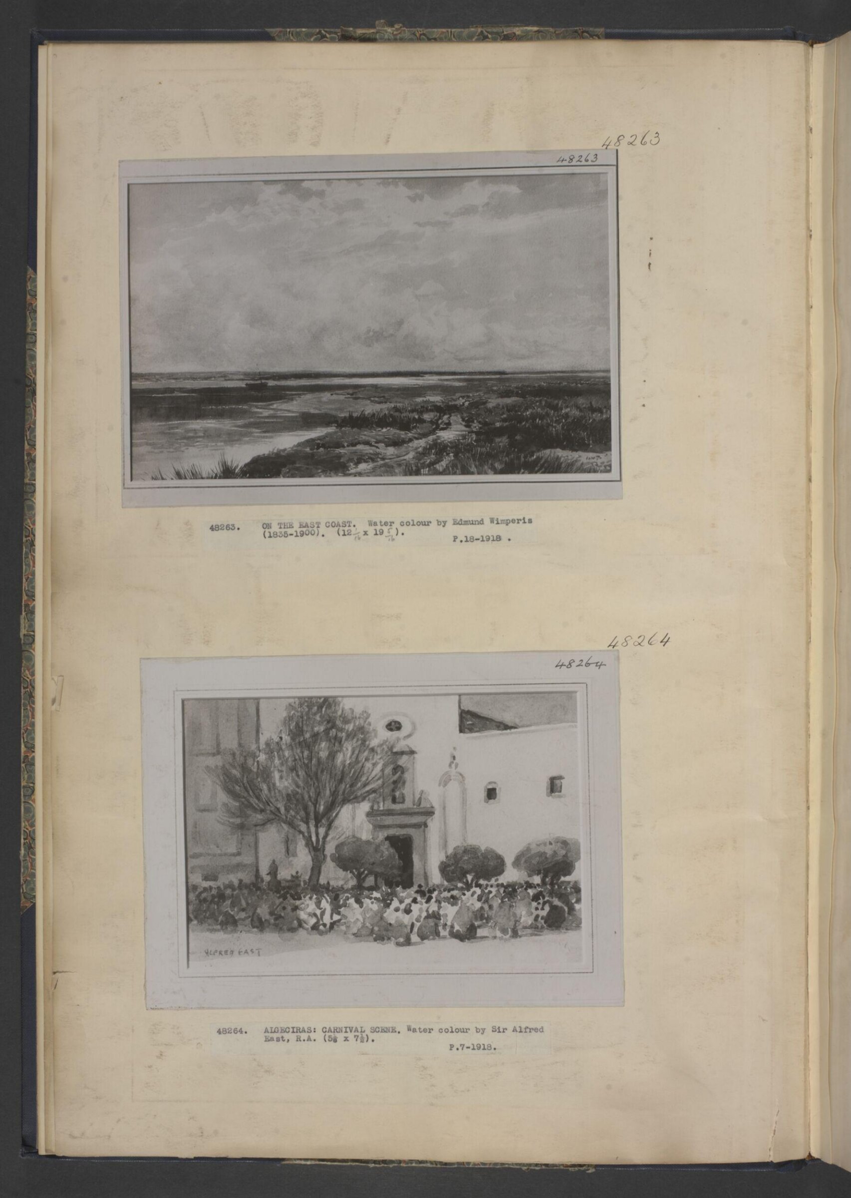 On the East Coast, Edmund Morison Wimperis, ca. 1855-1900