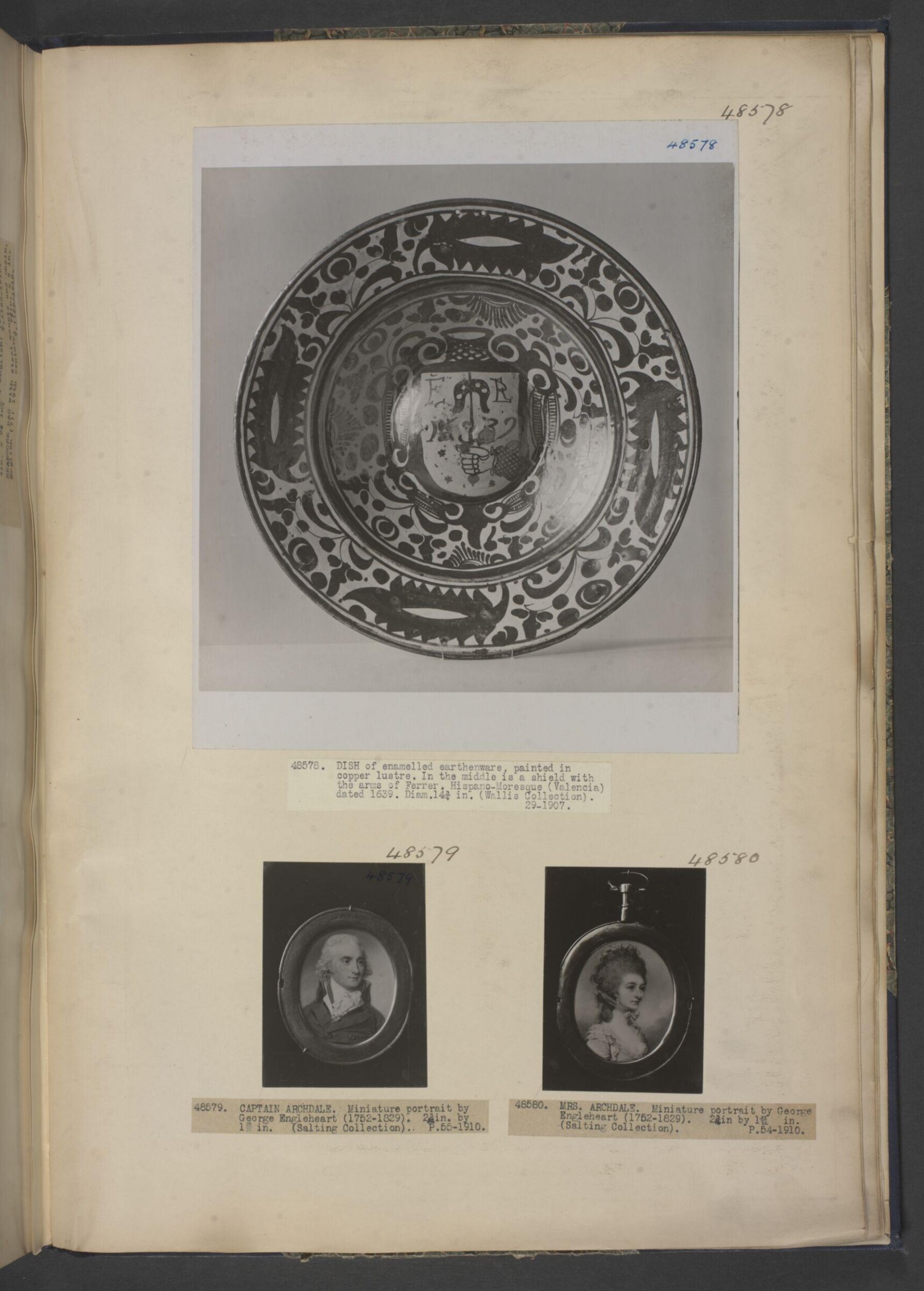 Portrait miniature of Mrs. Henry Archdale, born Jane Doyne, George Engleheart, ca. 1770-1829