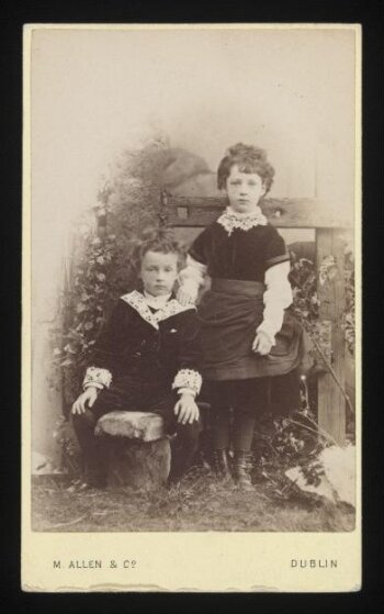 Portrait of Two Children