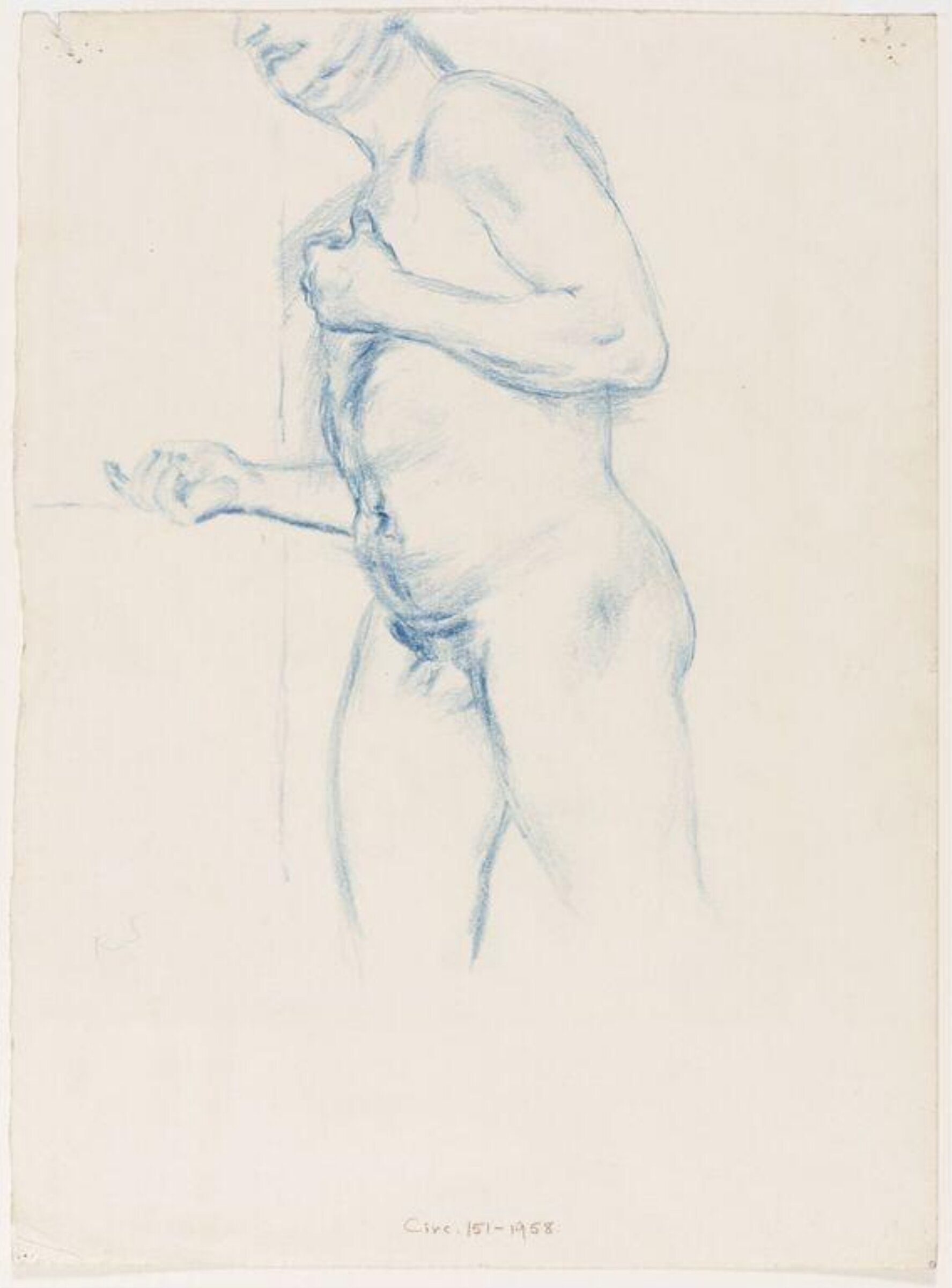 Drawing, Ruskin Spear