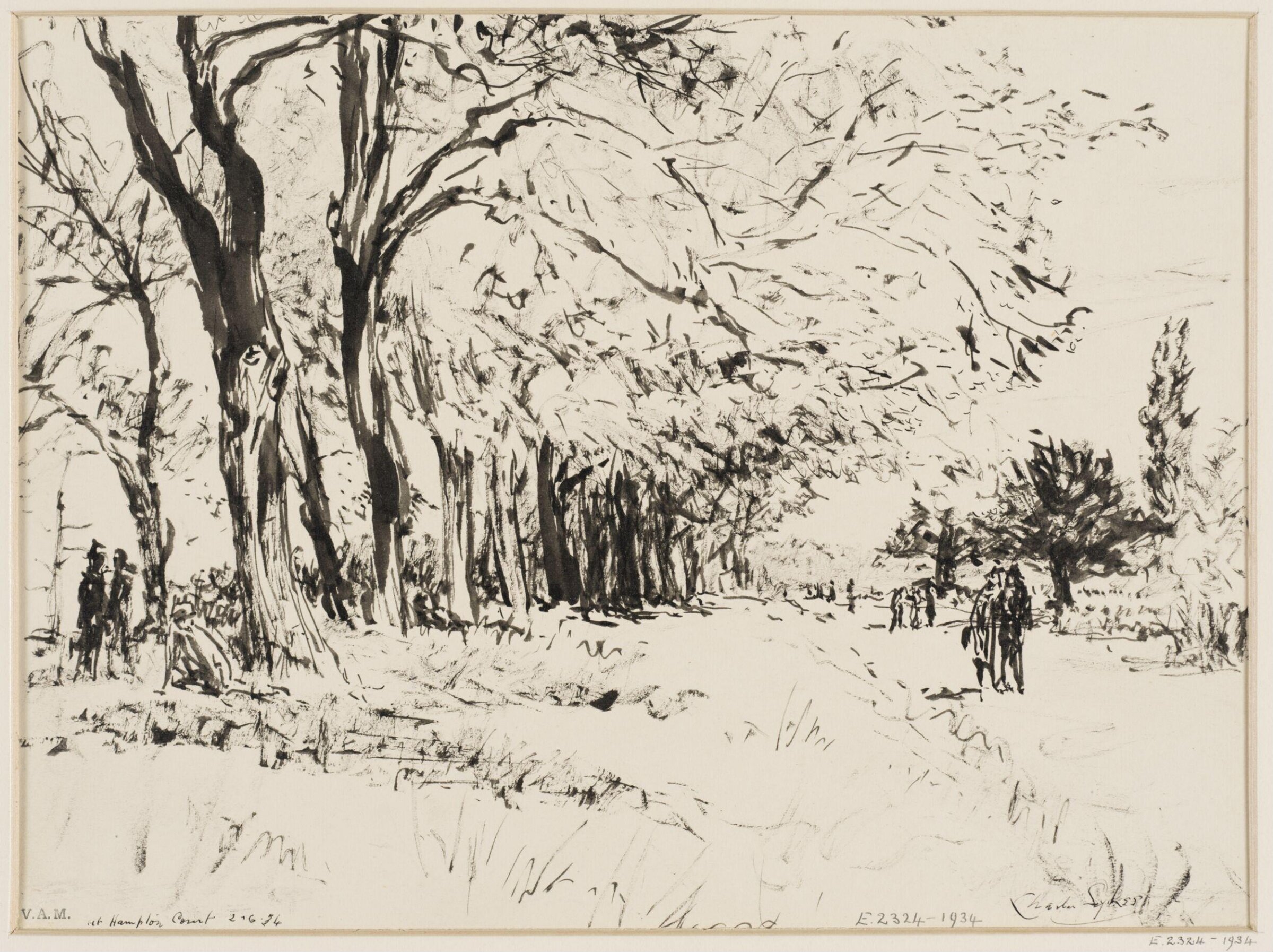 At Hampton Court, Charles Sykes, 02/06/1934