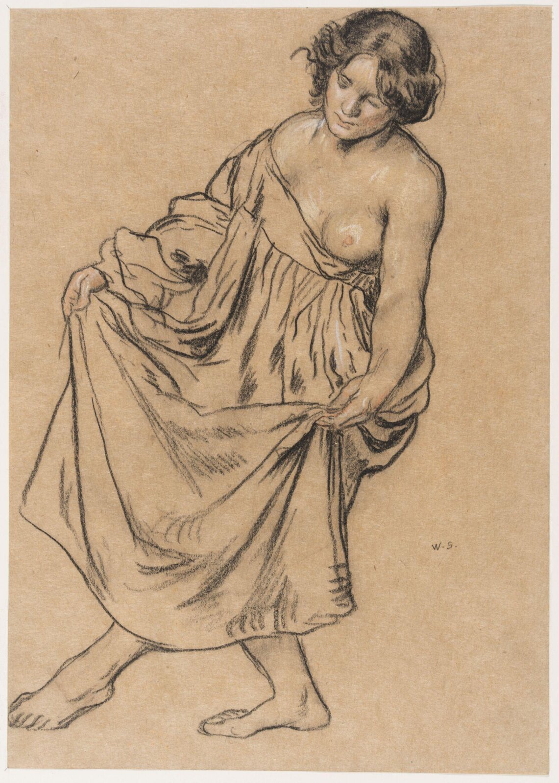 Drawing, William Strang, 1900-20