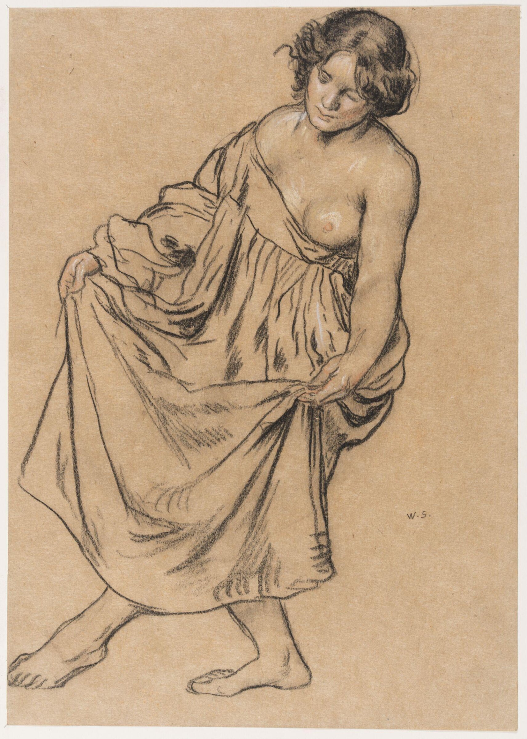 Drawing, William Strang, 1900-20