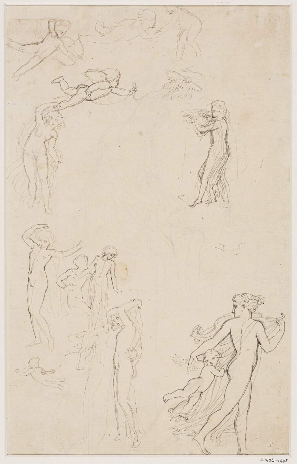 Drawing, Thomas Stothard, 1755-1834