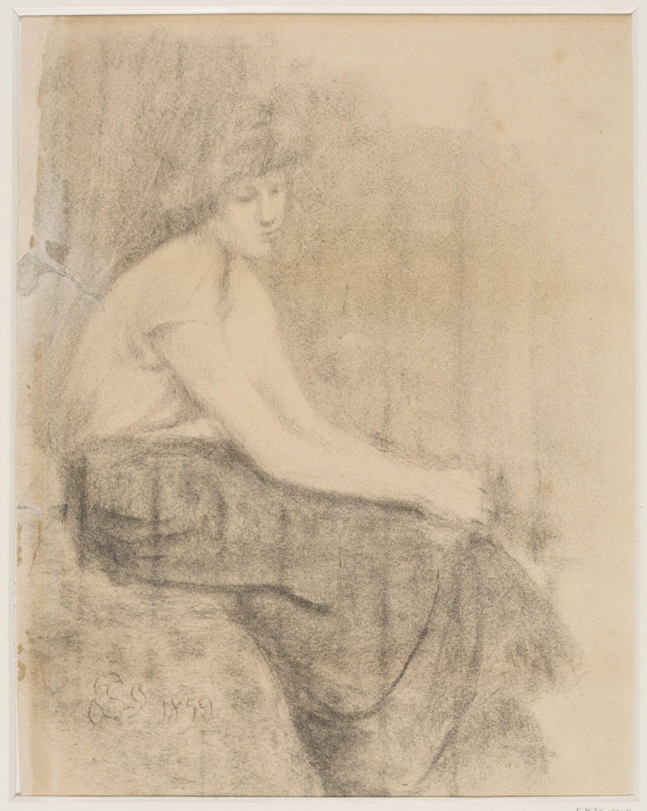 Drawing, Whistler, 1859