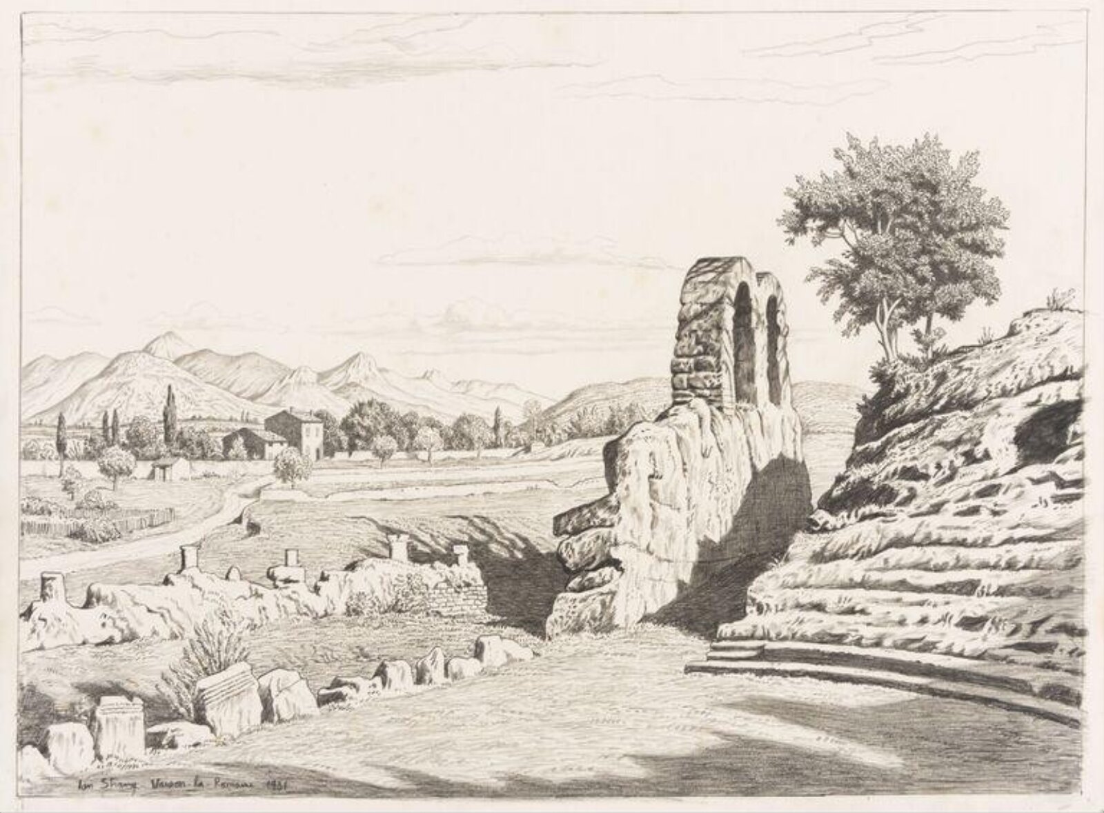 Vaison-la-Romaine, Ian Strang, 1931