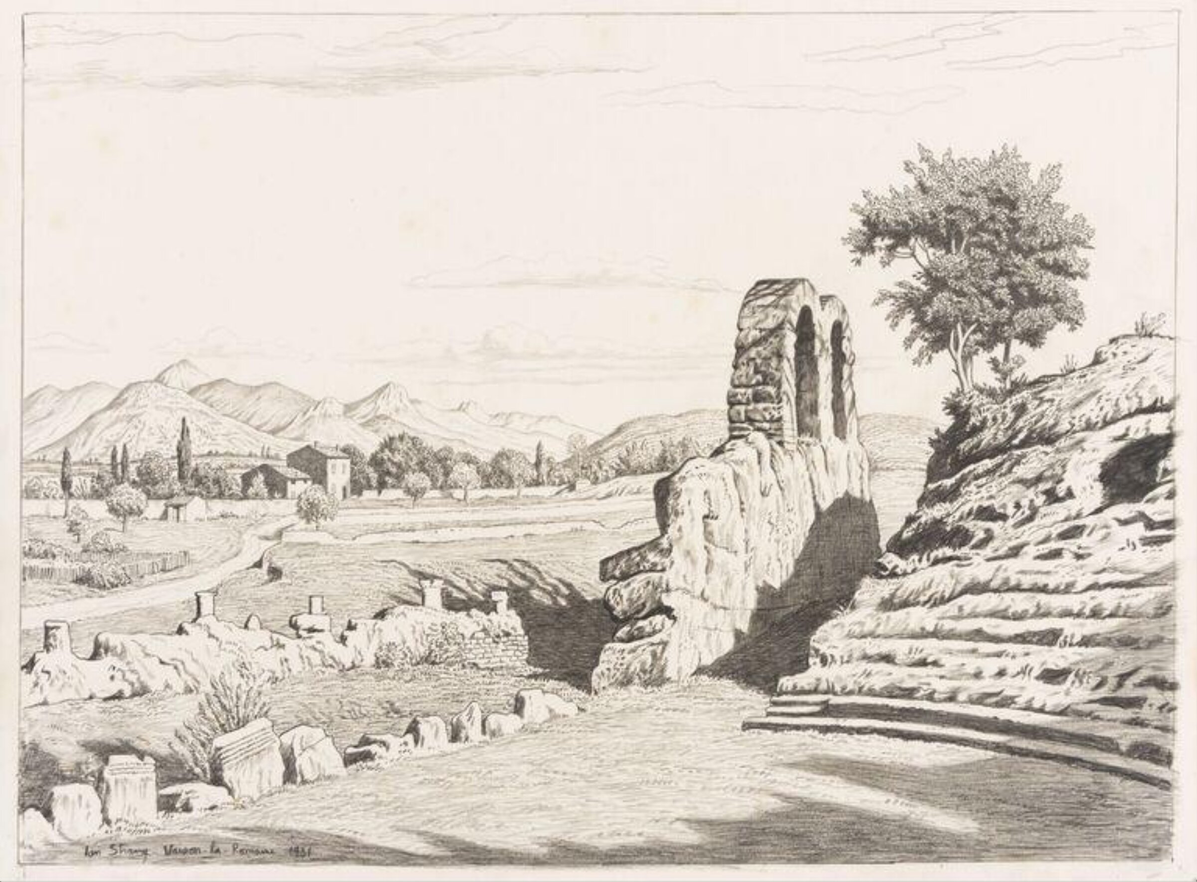 Vaison-la-Romaine, Ian Strang, 1931