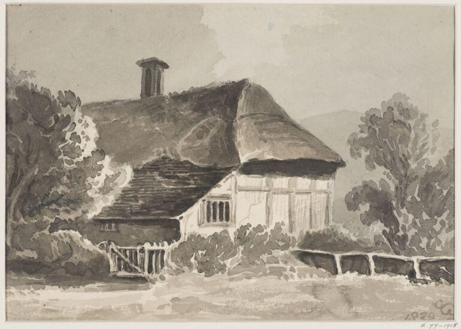 Drawing, George Sidney Shepherd, 1832