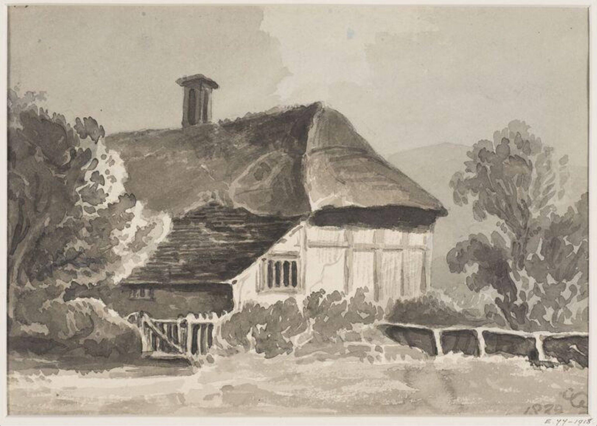 Drawing, George Sidney Shepherd, 1832