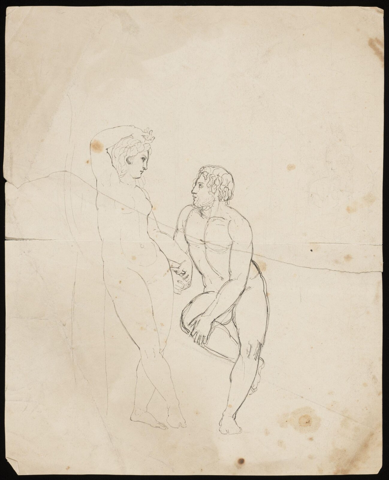Drawing, Thomas Stothard, ca. 1815