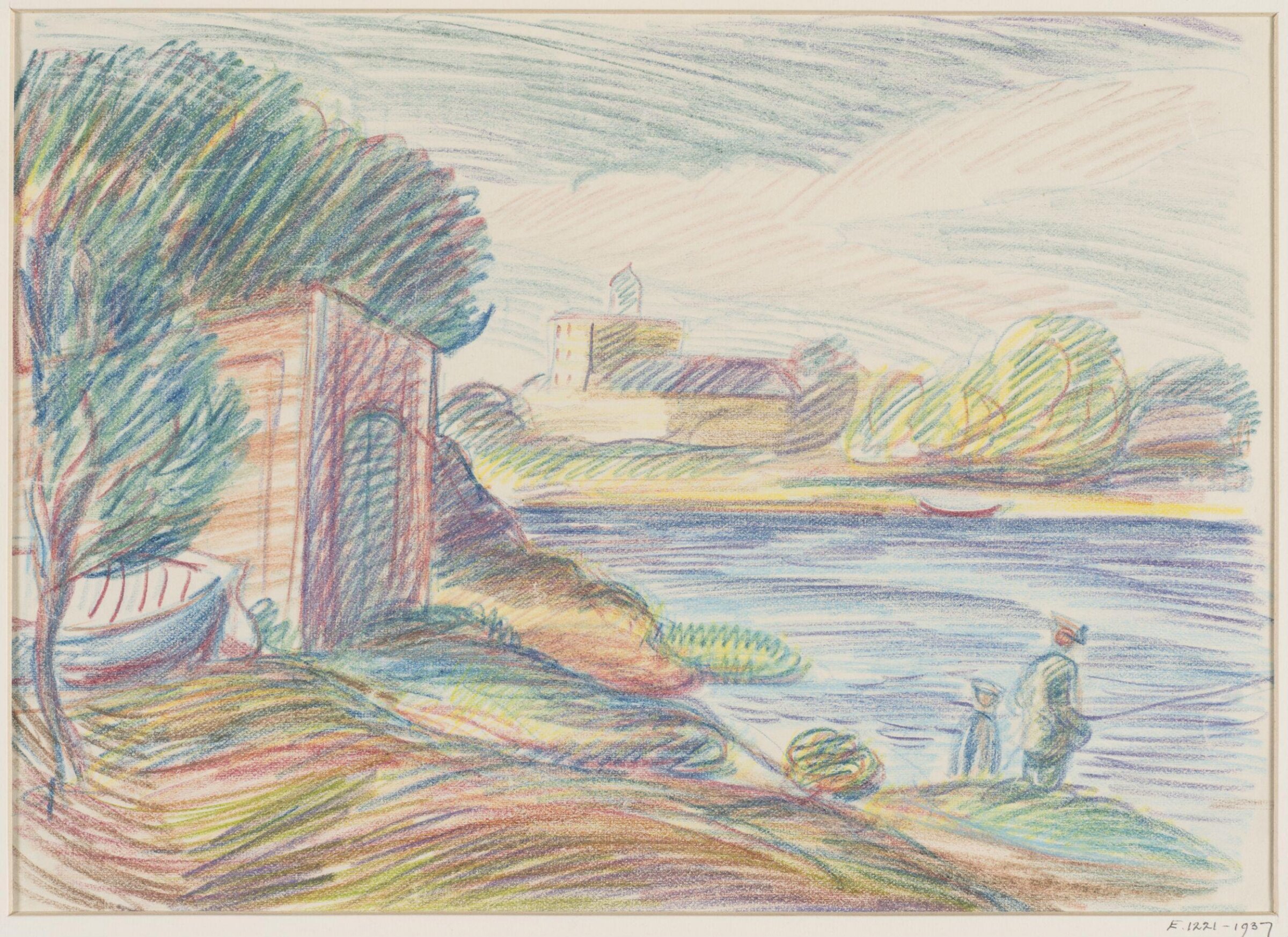 Drawing, Ernst Stern, c. 1920s