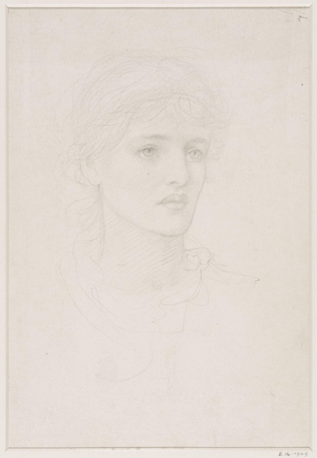 Drawing, John Melhuish Strudwick, early 1890s