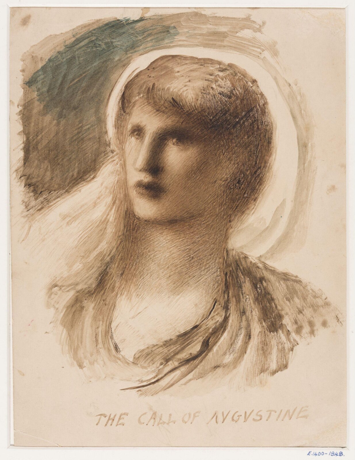 The Call of Augustine, Simeon Solomon, Late 19th century