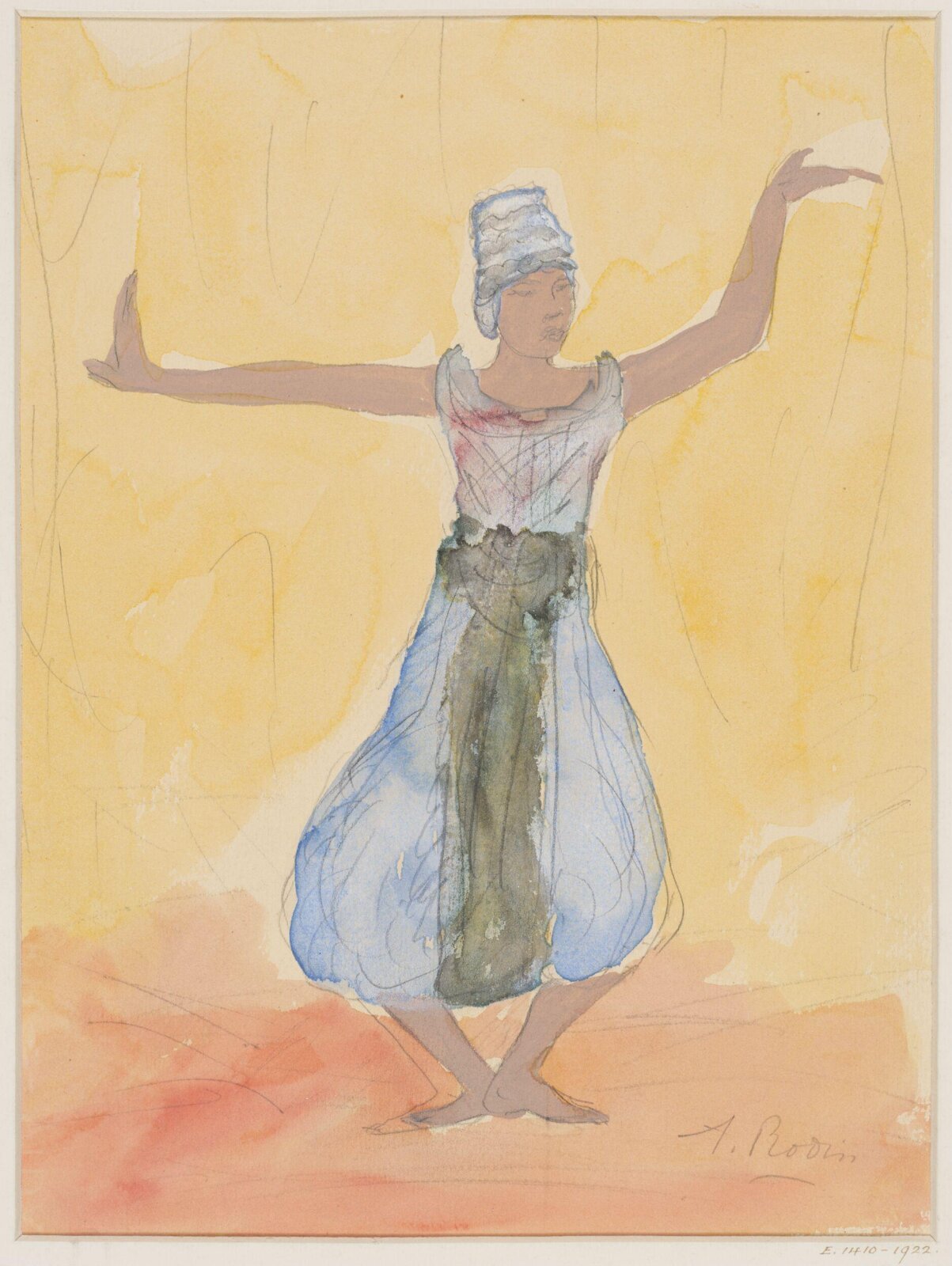 An Eastern Dancing Girl, Auguste Rodin