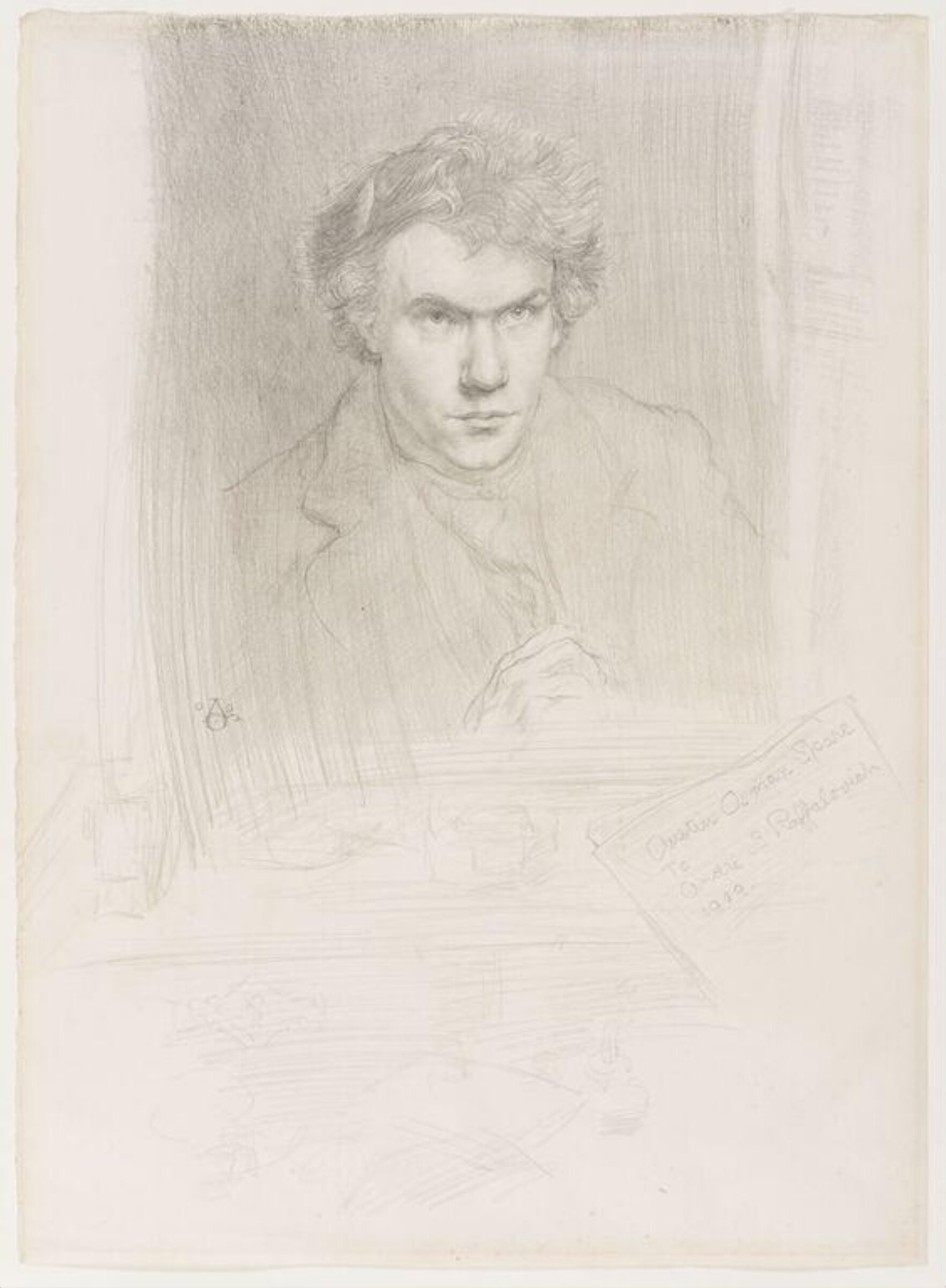 Self Portrait in a Mirror, Austin Osman Spare, 1909
