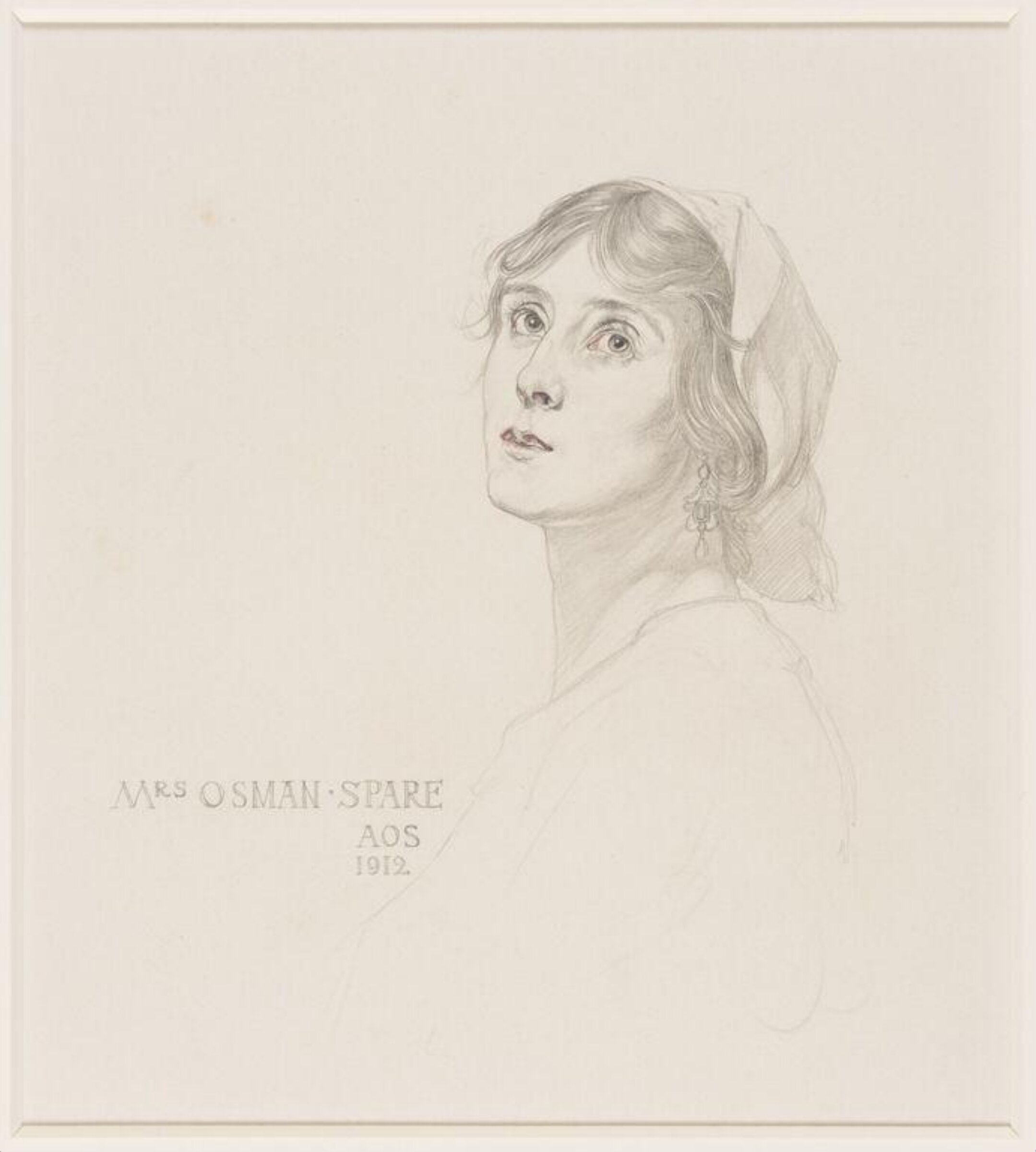 Portrait of Mrs Osman Spare, Austin Osman Spare, 1912