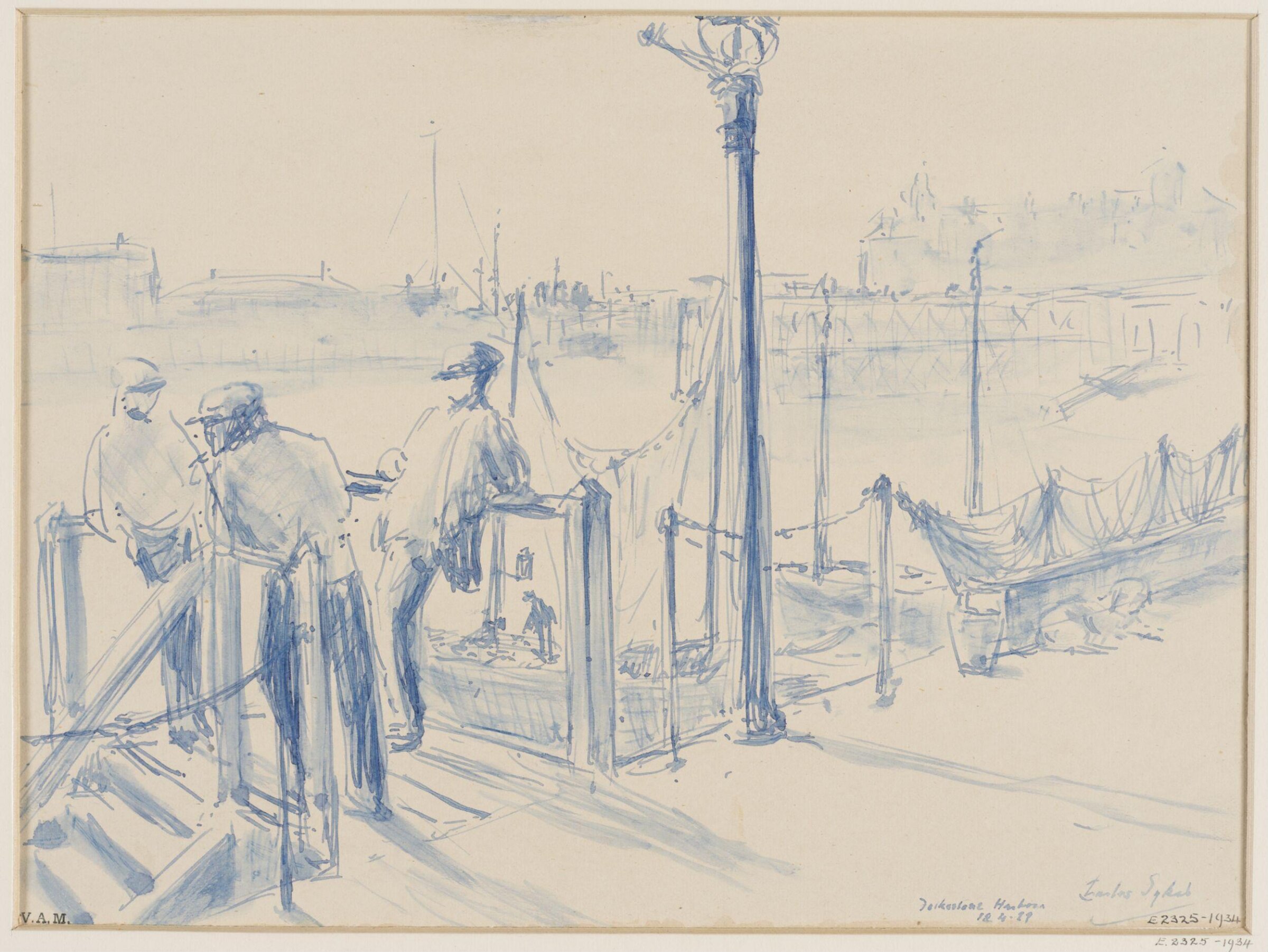 Folkestone Harbour, Charles Sykes, 1875-1950