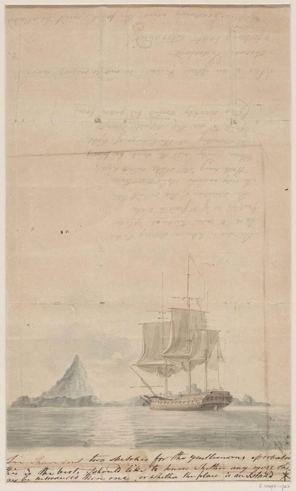 Drawing, William Anderson, 1757-1837