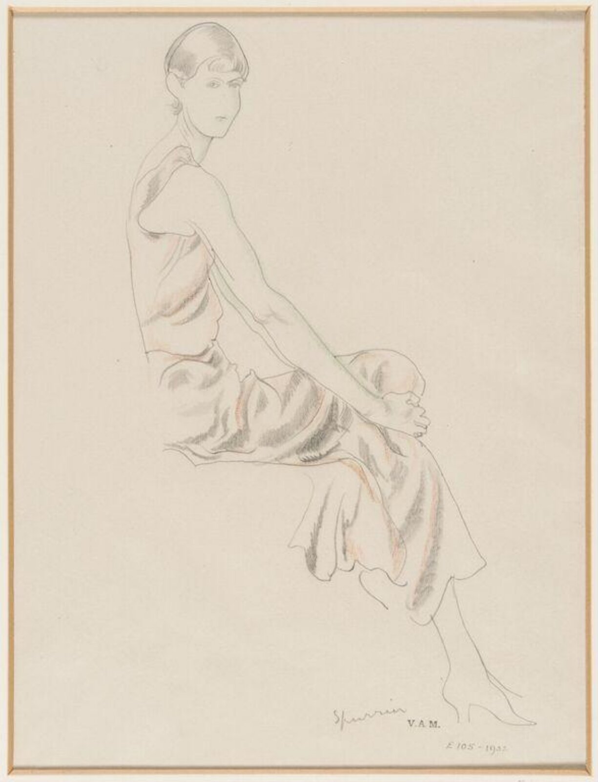 Drawing, Stephen Spurrier, early 20th century