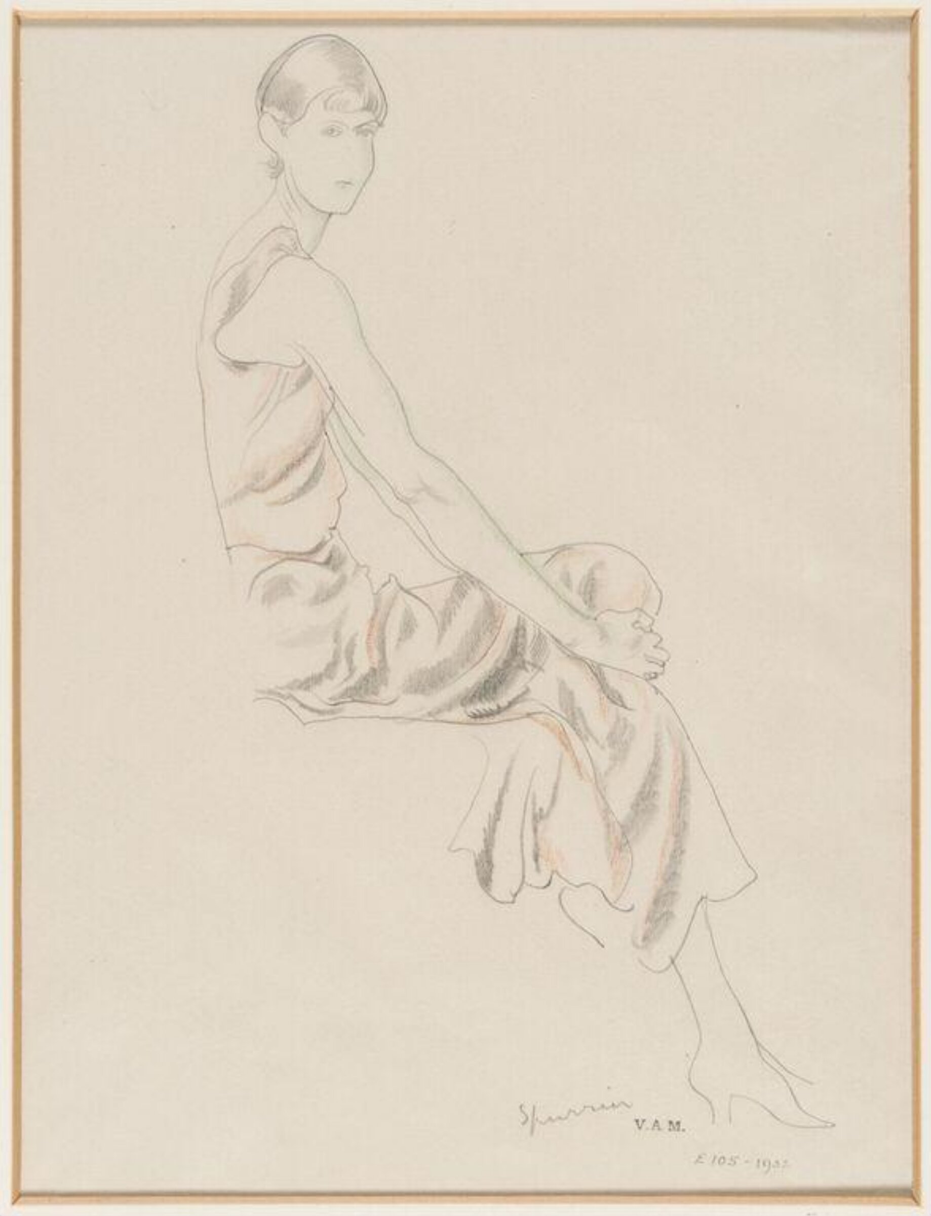 Drawing, Stephen Spurrier, early 20th century