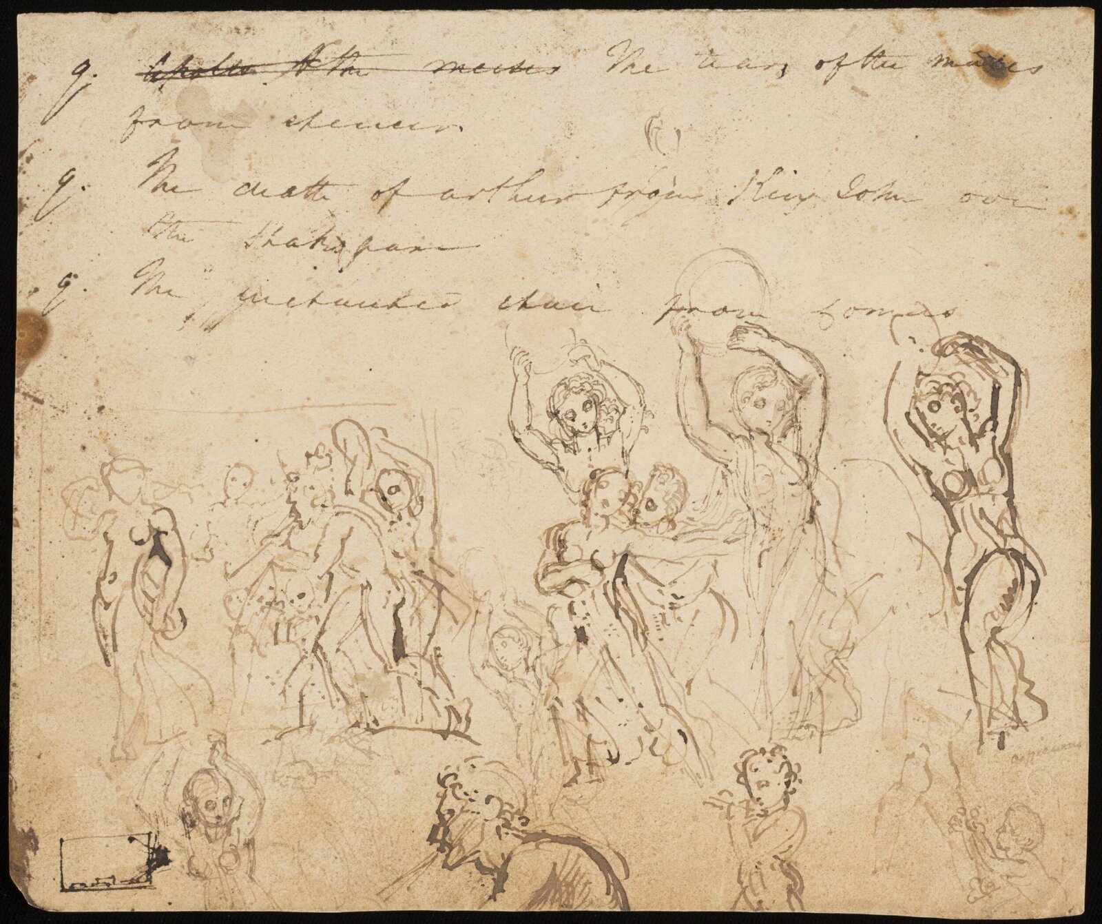 Drawing, Thomas Stothard, ca. 1815