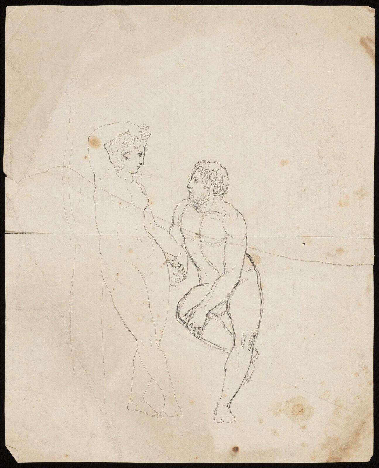 Drawing, Thomas Stothard, ca. 1815