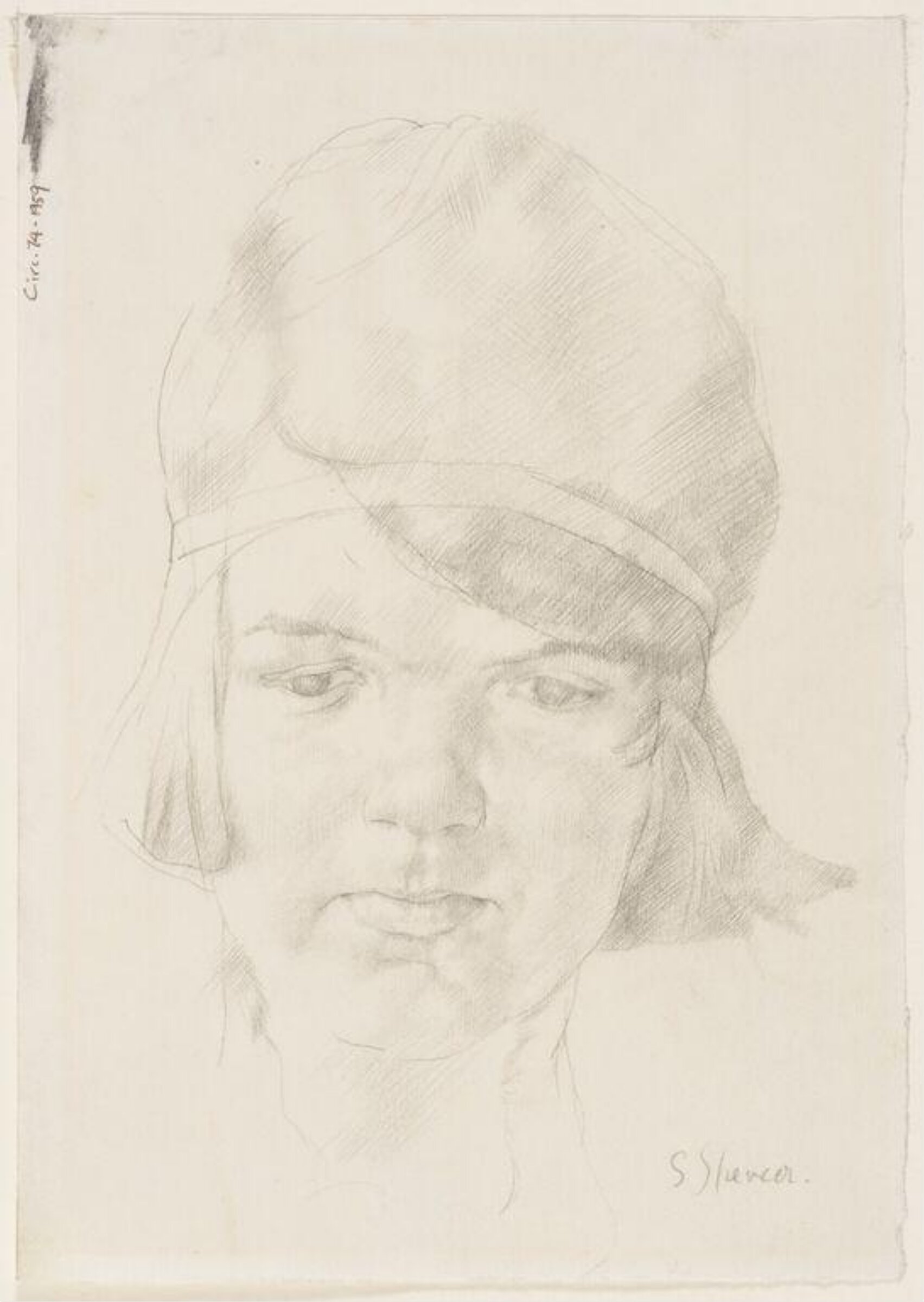 'Head of a Girl', Stanley Sir Spencer