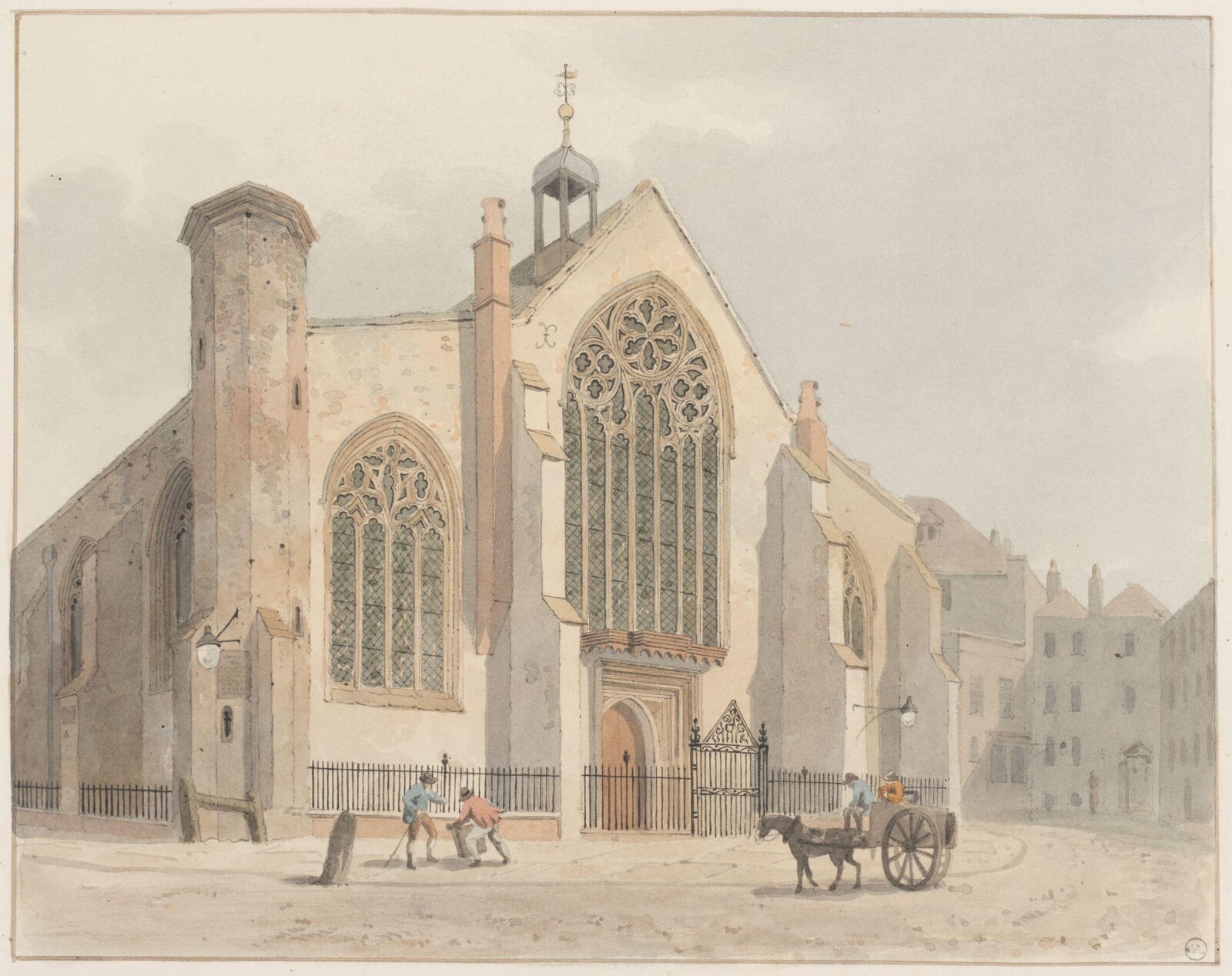 Drawing, Sidney H Barnsley, 1886
