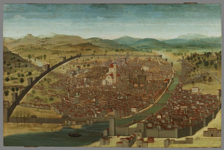 View of Florence from the South West top image