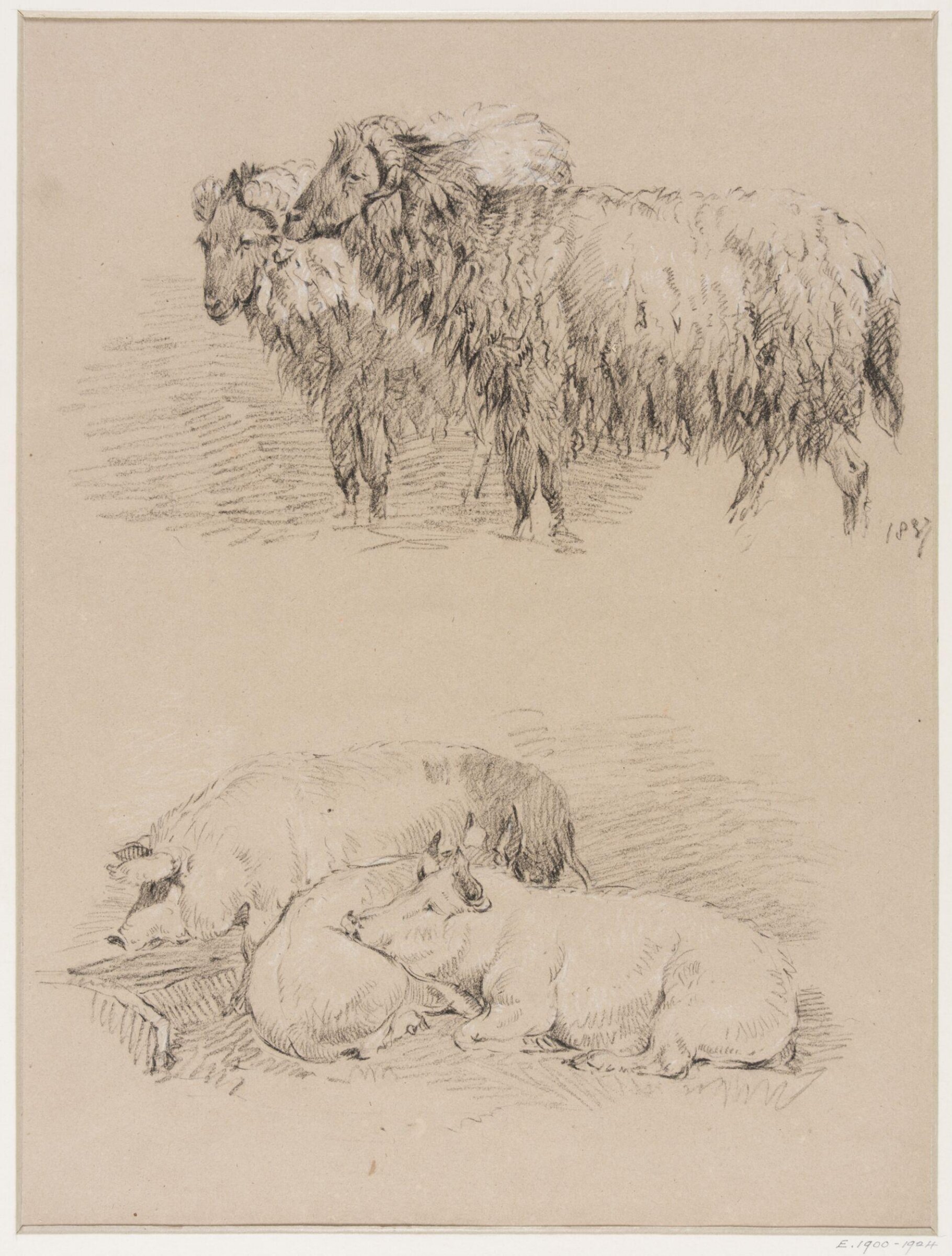 Drawing, William H. Tasker, 1837