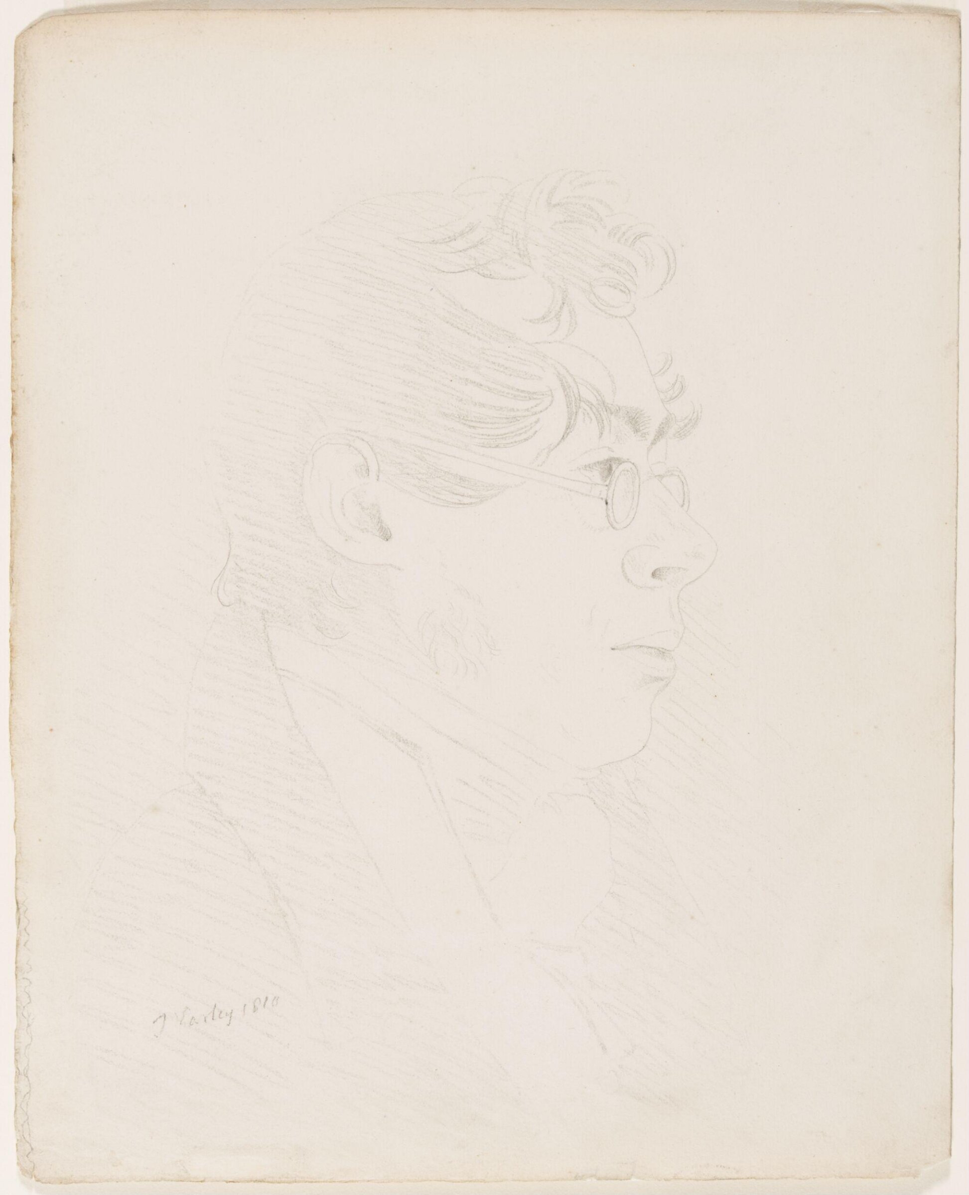 Portrait of the artist Anthony Vandyke Copley Fielding (1787-1855), John Varley, 1810