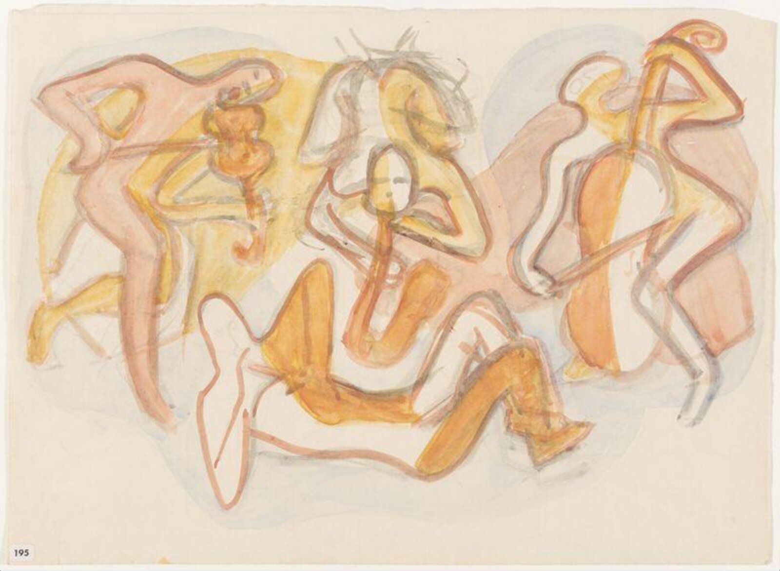 Musicians, Leon Underwood, ca. 1930-35