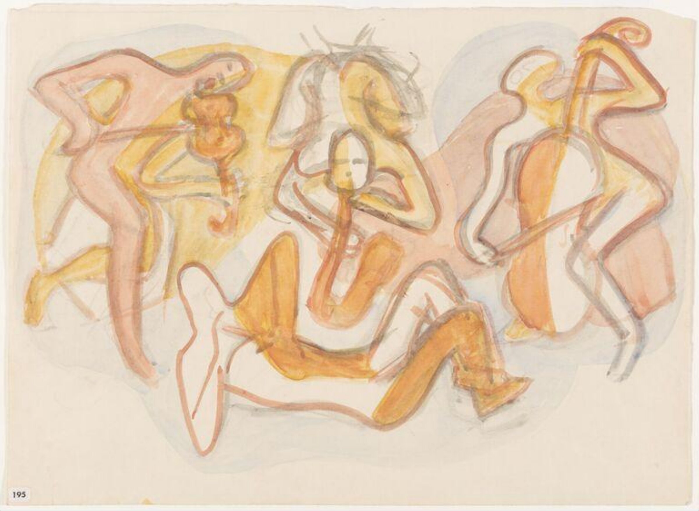 Musicians, Leon Underwood, ca. 1930-35