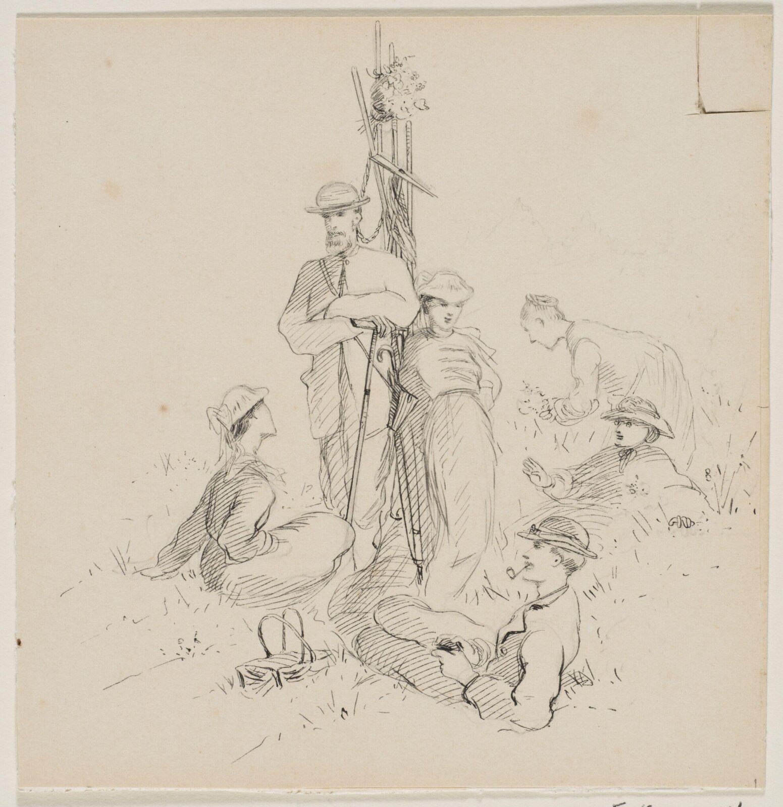 Drawing, Tucket, 1871