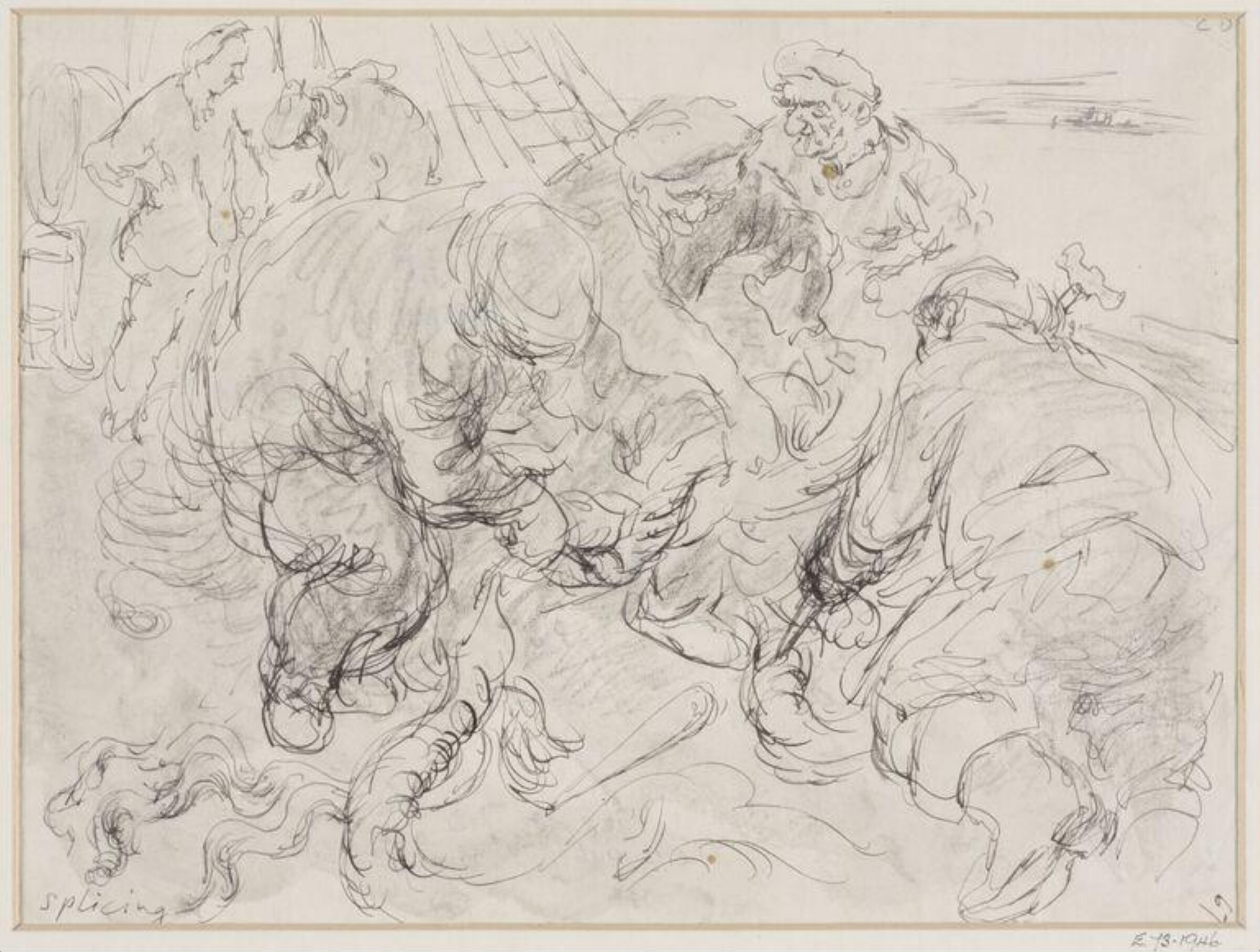 Splicing, Feliks Topolski, ca.1942