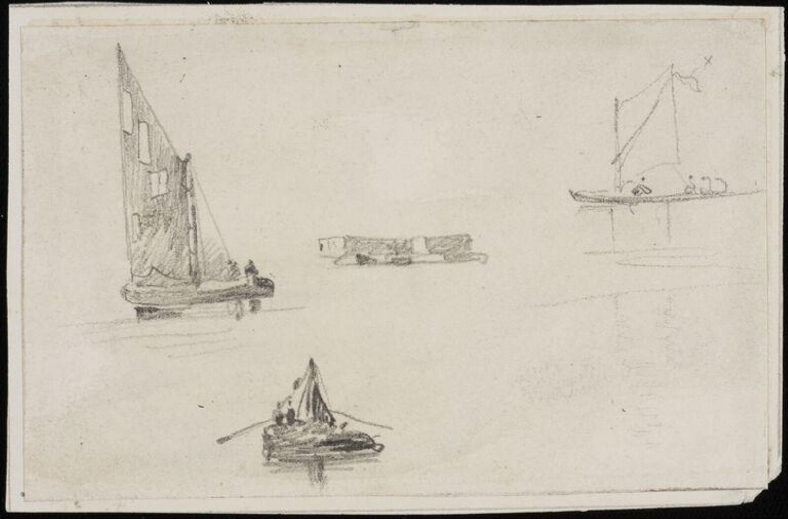 Drawing, John Varley, c. early 19th century