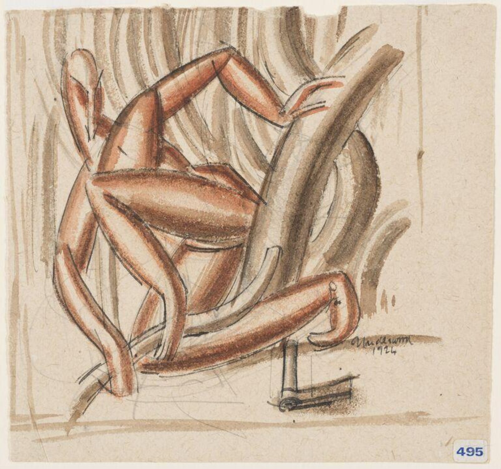 Drawing, Leon Underwood, 1924